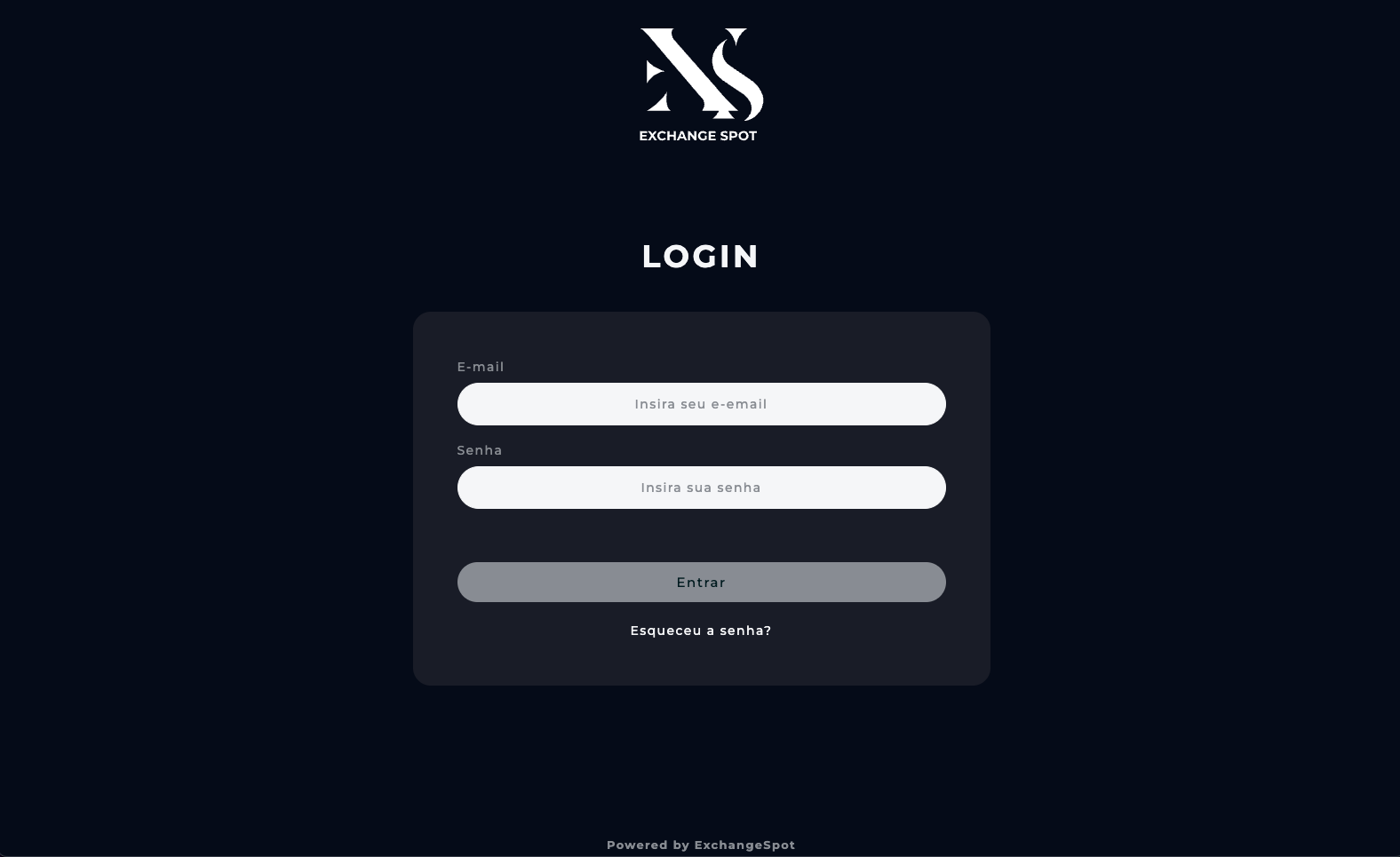Login do sistema