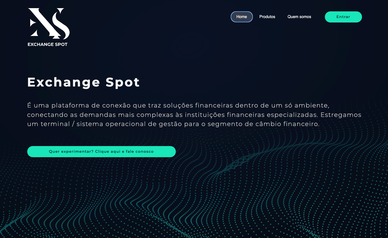 Home — Hero institucional